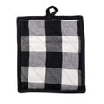thumbnail image 4 of DII Black Buffalo Check Potholder & Dishtowel Kitchen Set, 4 of 10