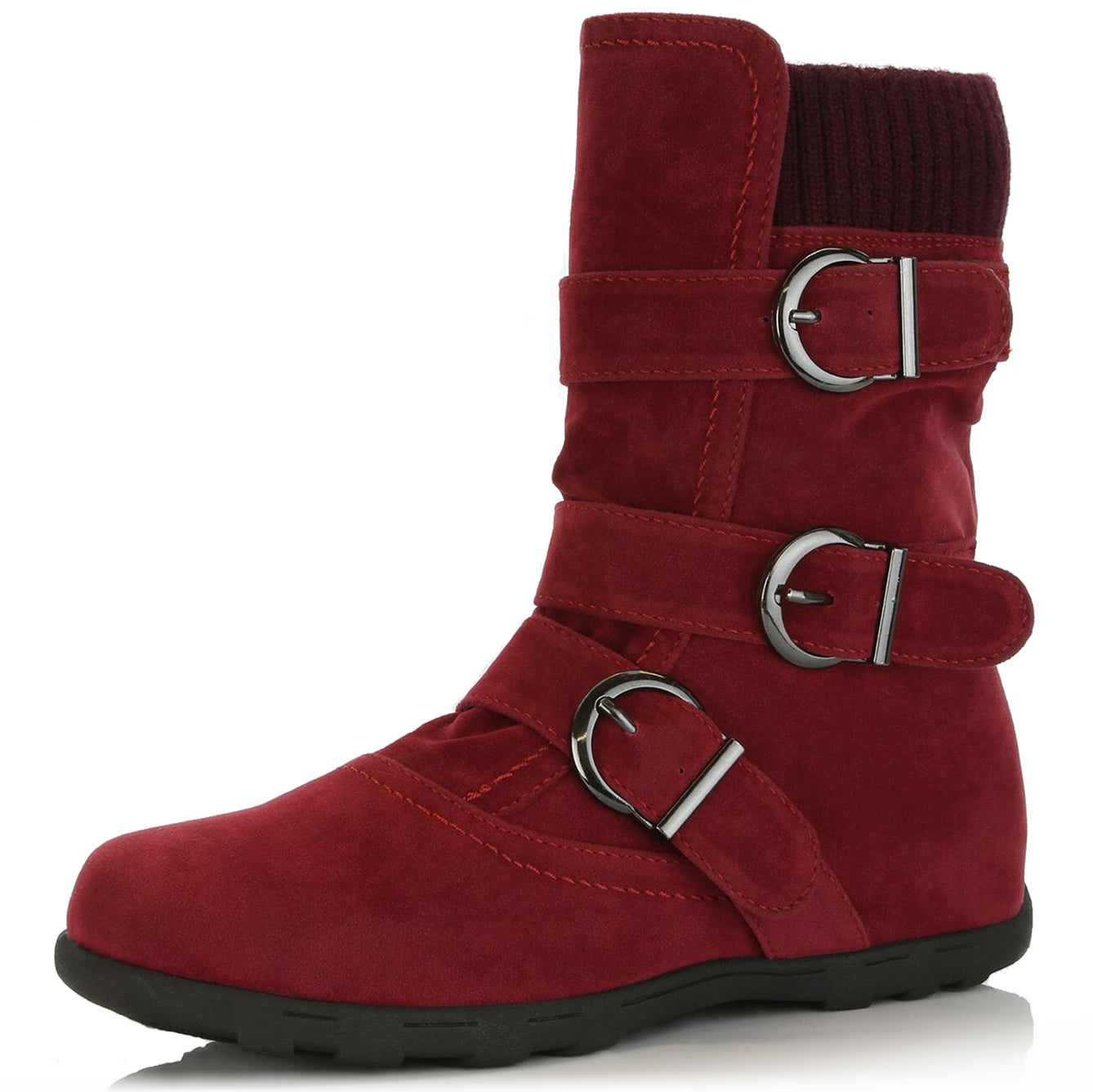 short slip on winter boots