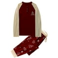 thumbnail image 2 of QISIWOLE Christmas Pajamas for Family 2022 Cute Family Xmas Pjs Matching Sets Holiday Sleepwear Clearance !, 2 of 9