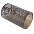 thumbnail image 4 of Small Lamp Shade, Interventional Installation Metal Lamp Shade Hollow Carving Modern Style Detachable Cylindrical Circular Pattern  For Nightstand, 4 of 8
