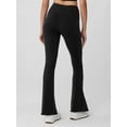 thumbnail image 3 of A-L-O high waisted and hip lifting yoga pants, anti roll edge running and fitness flared pants, casual micro flared, 3 of 6