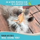 thumbnail image 5 of Juguete para gatos, juguete de plumas, palo para masticar gatito, tratamiento con hierba gatera con palo de limpieza de dientes, 5 of 7