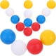 thumbnail image 2 of BRIGHTFUFU 16 Uds pelotas de práctica de Golf pelotas de colores para jugar al Golf pelotas de Golf pequeñas pelotas de Golf portátiles, 2 of 8