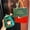 Green, variant on 2 Pack Christmas Ceramic Mug Set with Lid & Spoon, 450ml Red & Green Holiday Coffee Cups, Cute Santa and Reindeer Mug Gift Set