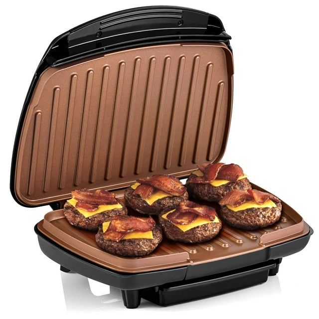 Grill Maker and Panini Press Health and Home KS-306 Black