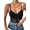 Black, variant on Women's Floral Lace Sheer Mesh Corset Bodysuit Spaghetti Strap Cami Top