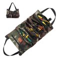 thumbnail image 1 of Multi-Purpose Rolling Tool Bag, Oxford Tool BagWithout Tools - A, Heavy Duty Oxford Wrench Tool Pouch, with 5 Zippered Pockets, for Car Motorcycle Ele, 1 of 5