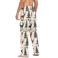 thumbnail image 3 of FORMRS Mens Pajama Pants with Pockets Soft Cotton Sleepwear Lounge Bottoms, Sizes S-2XL, Red Deer, 3 of 7