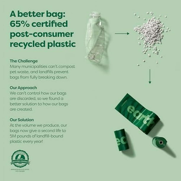 Earth rated pet waste 2024 bags