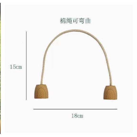 WEUVEB 5Pcs Backyard Croquet Game Accessories With Wood Base For Outdoor Fun