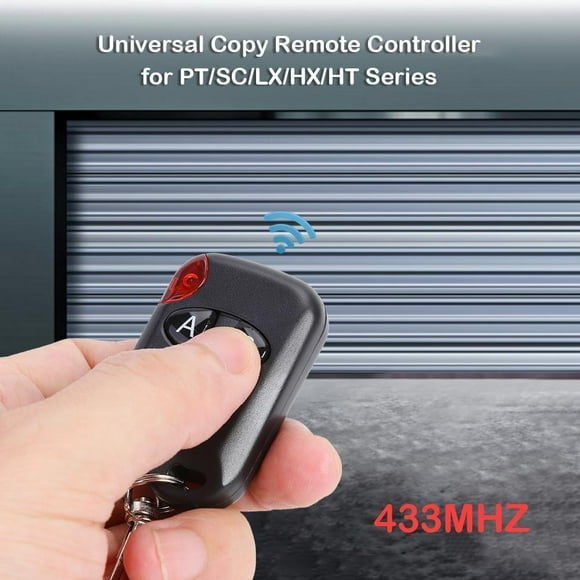 Peggybuy AK-KB1810 4 Buttons 433MHZ Gate Door Remote Control Replacement Garage Command