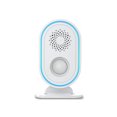 thumbnail image 1 of Sidaley Sistema de alarma de timbre Tuya, Detector estroboscópico inteligente WiFi, volumen ajustable, aplicación de seguridad, notificación, enlace Electrónica, 1 of 6