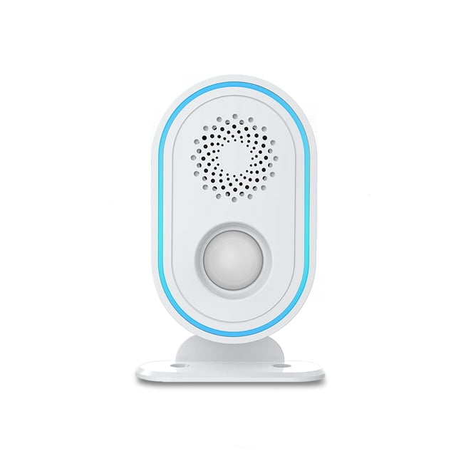 Sidaley Sistema de alarma de timbre Tuya, Detector estroboscópico inteligente WiFi, volumen ajustable, aplicación de seguridad, notificación, enlace Electrónica