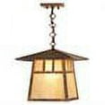 thumbnail image 2 of Meyda Tiffany 54754 12" Square Stillwater Double Bar Mission Ceiling Pendant - Copper, 2 of 2