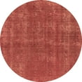 thumbnail image 1 of Ahgly Company Indoor Round Oriental Brown Industrial Area Rugs, 3' Round, 1 of 4