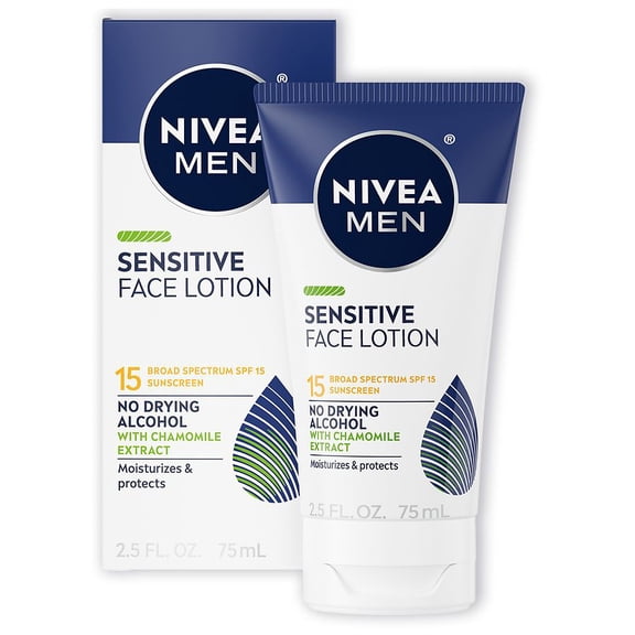 Nivea Men Sensitive Face Lotion with SPF 15