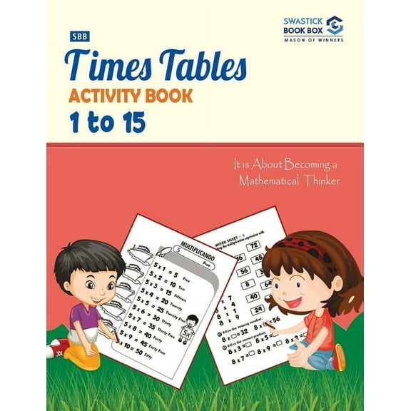 Times Table Activity Book [1 to 15], (Paperback)