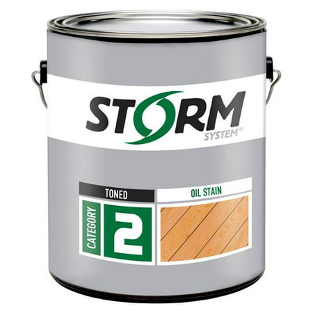 Storm System 1914605 Transparent Cedar Penetrating Oil Exterior Stain, 1 (Best Stain Color For Cedar)