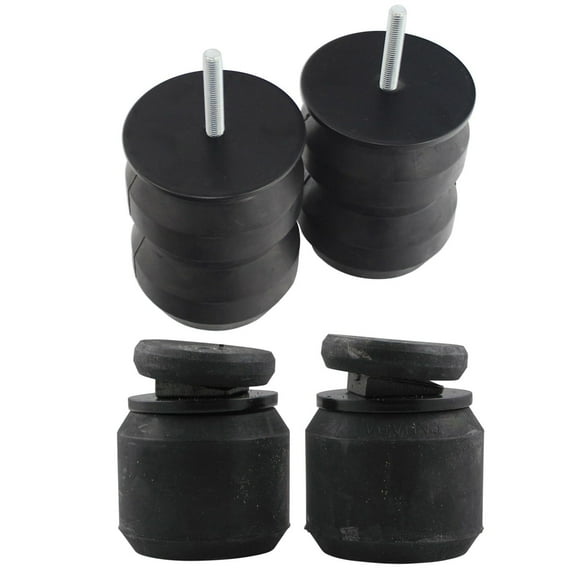 BST BSSP GMRCK15S GMFK15A Rear & Front Axle Suspension Performance Kit Enhancement System Bump Stops For 1999-2006 Chevrolet Silverado 1500 GMC Sierra 1500 4WD