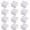 White, variant on 12 Pack Clear Hangable Plastic Storage Caddy, Sugar Packet Tea Bag Creamer Packet Organizer Bin for Countertop Coffee Station Pantry Storage