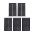 thumbnail image 2 of DIY Solar Panels Kits, Easy Installation Efficient 5pcs Small Solar Panels Monocrystalline Silicon  for School Science Projects for Solar Lights, 2 of 7