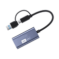 thumbnail image 1 of USB3.0 Video Capture Card Type-C HD Capture Cards 4K 30Hz -Compatible HD USB-A/C Switch Capture Card,1 * Video Capture Card,Blue, 1 of 8