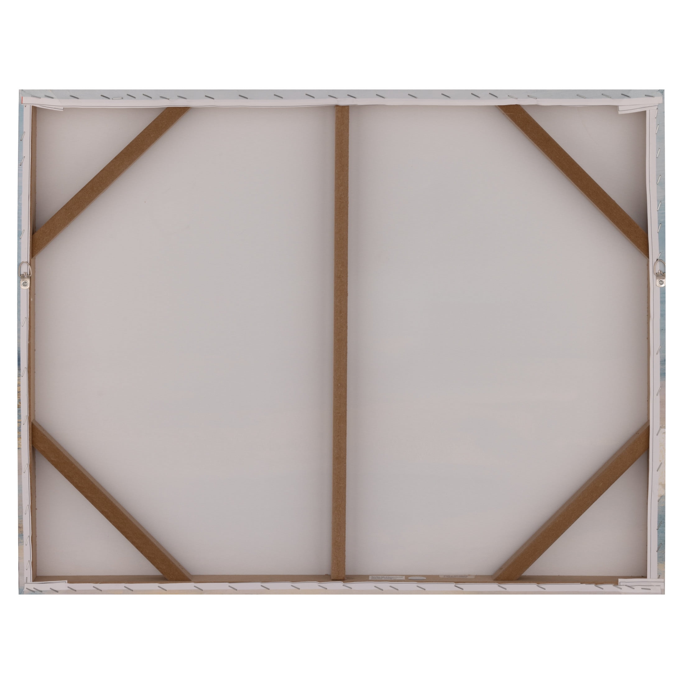 Gallery Solutions 28x22 Serene Landscape Canvas Art - Hand-Painted Embellishments and Textured Stucco, MDF Frame with Sawtooth Hangers for Large Wall Décor