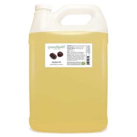 Jojoba Carrier Oil - 1 Gallon - Clear Plastic Jug w/ Cap