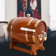 thumbnail image 4 of Distributeur de Baril Rétro Fût en Chêne pour Boisson Bière Déco Maison 1,5 L, 4 of 8