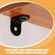 thumbnail image 4 of unbranded 20Ud Ángulos De Inoxidable Negro Para Estantes Armarios Y, 4 of 8