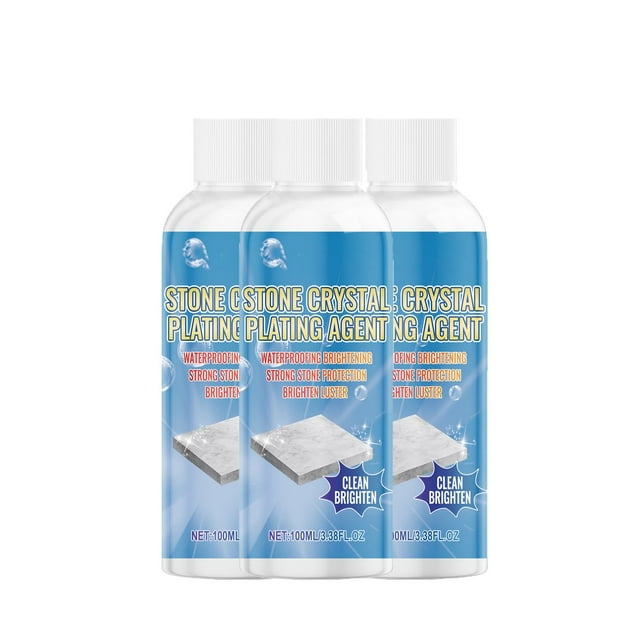 Agente de Recubrimiento de Cristal para Cocina, Cuarzo, Azulejos de Cerámica, Encimeras, Reparación de Arañazos, Limpieza de Manchas, Agente Abrillantador, 100 Ml