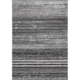 thumbnail image 1 of nuLOOM Tapis de Zone Nova Stripes Gris Foncé 4 Pieds x 6 Pieds, 1 of 2
