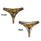 thumbnail image 3 of Balery Humming Bird Tangas de Algodón para Mujer con Estampado – Ropa Interior Sexy, Transpirable, G-string-XX-Large, 3 of 6
