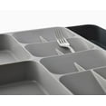 thumbnail image 3 of Joseph Joseph DrawerStore Kitchen Drawer Organizer Tray for Silverware Cutlery Utensils and Gadgets, Expandable, Gray, 3 of 5