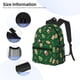 thumbnail image 3 of Disketp green Christmas Element Mochila Ligera Clásica con Múltiples Bolsillos, Mochila Casual para Hombre y Mujer, Ideal para Escuela, Trabajo y Viajes, 3 of 6