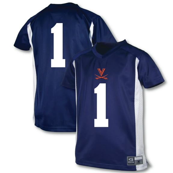 Youth Garb #1 Blue Virginia Cavaliers Football Jersey