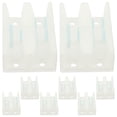 thumbnail image 5 of 8pcs Sliding Door Bottom Floor Guide Plastic Glass Shower Door Roller Guide, 5 of 5