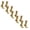Gold, variant on 5Pairs Shiny Ribbed Crew Socks for Women Men Metallic Laminated Socks Elegant Mid Calf Socks Shimmer Socks Glitter Sock Elasticity Anti Slip Soft Socks Silver