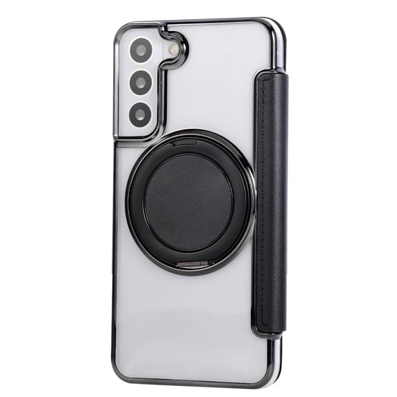 Case For Samsung Galaxy S25 Ultra/S25 Plus/S25, Flip Leather Magnetic Cover Wallet Card Case Kickstand Shockproof Shell