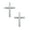 Silver, variant on 2PCS Metal Christian Cross Emblem, 3D Jesus Car Badge Decal, Self-Adhesive Waterproof Auto Sticker for Truck SUV Tailgate Fender Religious Decoration
