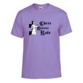 thumbnail image 5 of Chess Queens Rule White Queen: Chess T-shirt, Men, Women, Girls, Boys Chess Shirt, 5 of 5
