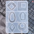 thumbnail image 1 of MesaSe Silicon Earring Necklace Pendant Resin Mold DIY Making Jewelry Epoxy Mould Craft, 1 of 5