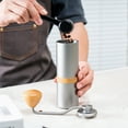 thumbnail image 3 of Barista-Quality Hand Coffee Grinder for a Consistent Grind, An Ergonomic Manual Coffee Bean Grinder with Wood Handle, Perfect for Travel, Home, and Camping, 3 of 14