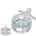 thumbnail image 3 of Placa para decoración de uñas con tapa, tazón de cristal para decoración de uñas, líquido en polvo acrílico para herramientas acrílicas para decoración de uñas, 3 of 5