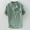 Green, variant on outfmvch t shirts for men summer new pure cotton hemp button short sleeves fashion large womens tops blue