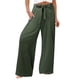 thumbnail image 5 of Pantalones de entrenamiento con cintura elástica para mujer - Pantalones largos lisos, corte holgado informal - Tejido cómodo para todas las ocasiones - Tallas S-XXXXXL, 5 of 7