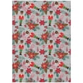 thumbnail image 2 of Addison Rugs Chantille Indoor/Outdoor Transitional Holiday Nutcracker Silver Machine Washable Rectangle Rug, 5' x 7'6", 2 of 7