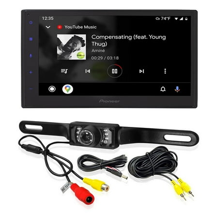 Pioneer Apple Carplay Streaming Car In-Dash Unit, 19.00 in