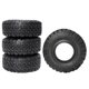 thumbnail image 5 of 4x 1/10 RC Ruedas y neumáticos Pieza de actualización RC Reemplazo de caucho Neumáticos RC para SCX10 Accesorios RC Crawler Modelo de coche Camiones, 5 of 8