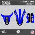 thumbnail image 4 of Kalair GFX Graphics Kit for Ycf 50A (2022-2023) Speed Series, 4 of 5